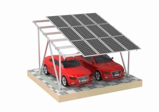 Aluminum Solar Carport Mounting System